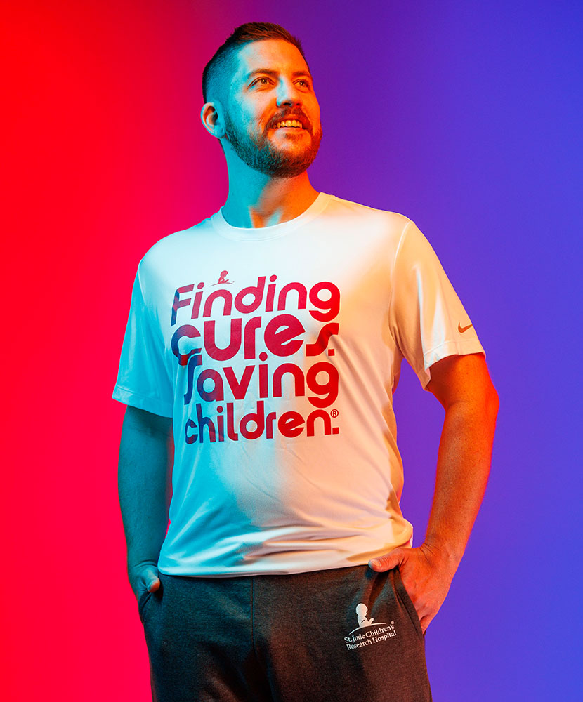 St. Jude Nike Finding Cures Tee